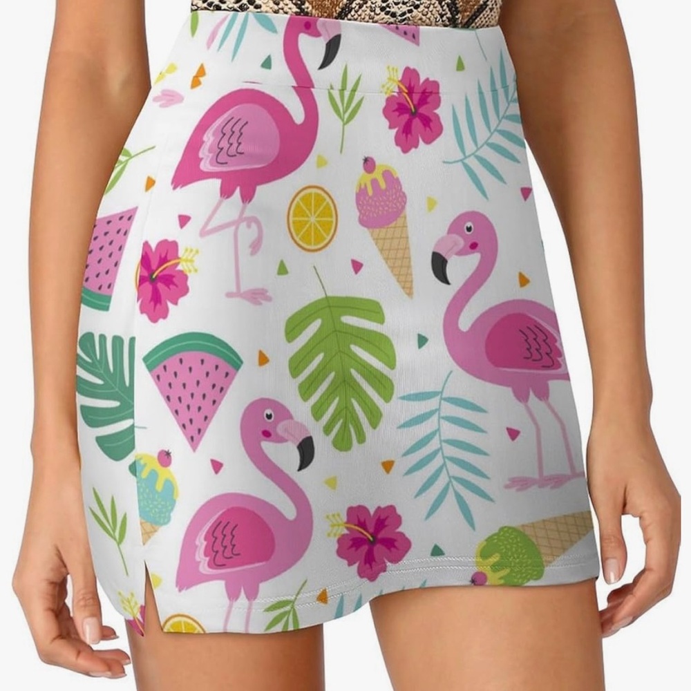 Women's Golf Skorts with Shorts Inner Pocket Tennis Pickleball Skirts Size M